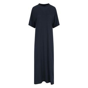 Balenciaga Cocoon Maxi Dress, In Black Cotton, Crew Neck - NWT